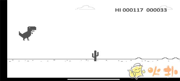 谷歌小恐龙游戏截图2