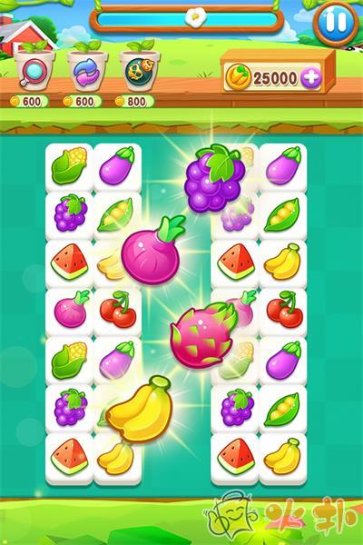 趣味果蔬连连看破解版截图2