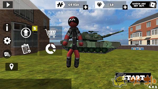 火柴人绳索英雄正版截图0