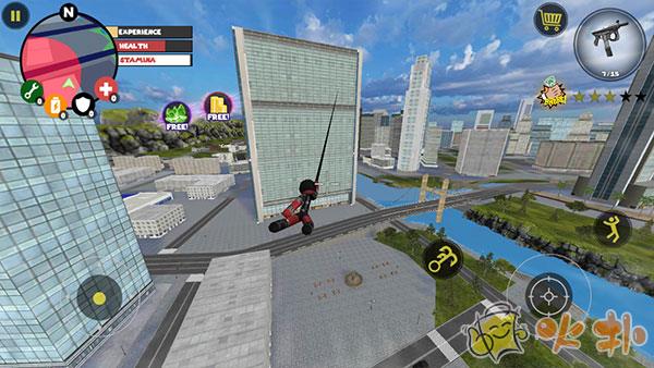 火柴人绳索英雄正版截图1