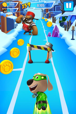 英雄汤姆猫跑酷截图3