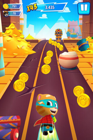 汤姆猫英雄跑酷老旧版截图1