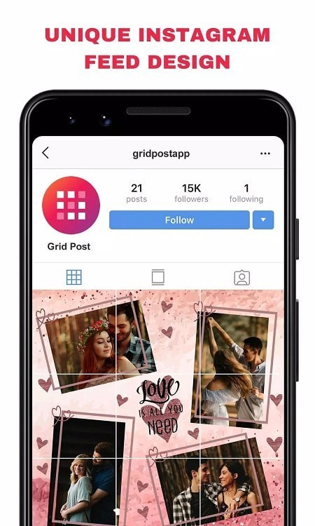 Grid Post照片网格分割截图3