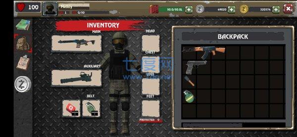 僵尸猎人射手生存汉化版截图1