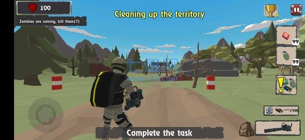 僵尸猎人射手生存汉化版截图2