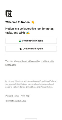 notion安卓版截图0