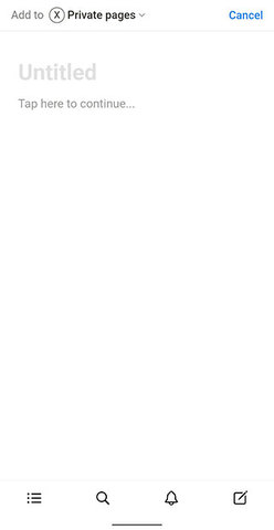 notion安卓版截图2