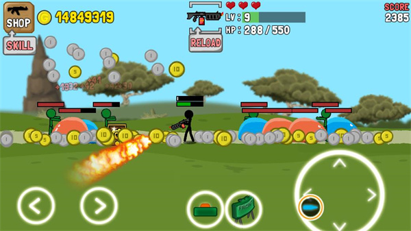 火柴人枪手截图2