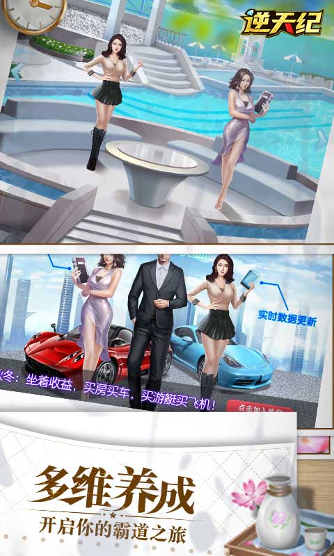 逆天纪(美女养成题材商业帝国)截图4