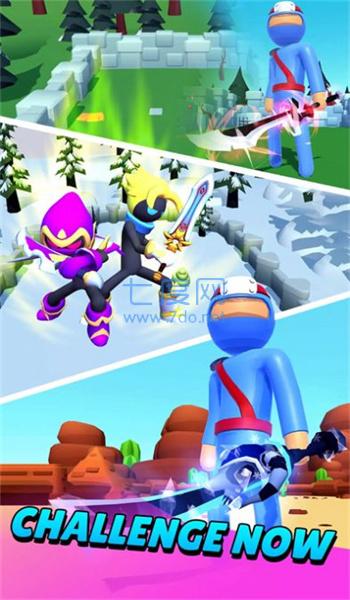 剑球棍棒大战3D(Sword Ball Stick Battle)截图0