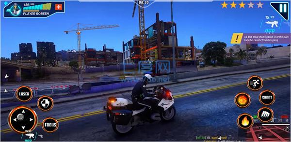 警车追逐黑帮游戏截图2