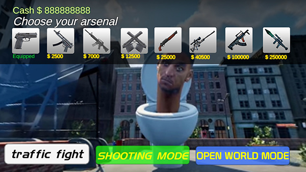 马桶人猎手游戏截图1