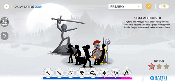 火柴人战争遗产3僵尸版无限钻石版截图0