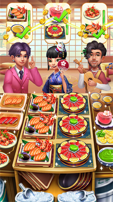 小镇大厨破解版餐厅全部解锁截图1