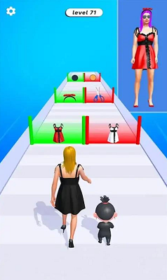 好妈妈和坏妈妈跑酷破解版截图1