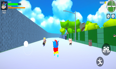 蜡笔小新3D开放世界破解版截图2