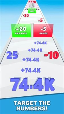 数字跑酷射击破解版截图2