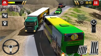 欧洲巴士司机上坡攀爬破解版截图2