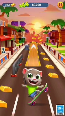 汤姆猫跑酷全角色破解版版截图1