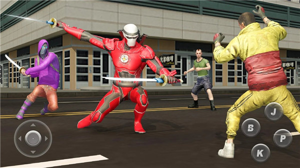 忍者超级英雄格斗截图1