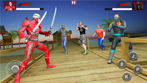 忍者超级英雄格斗截图4