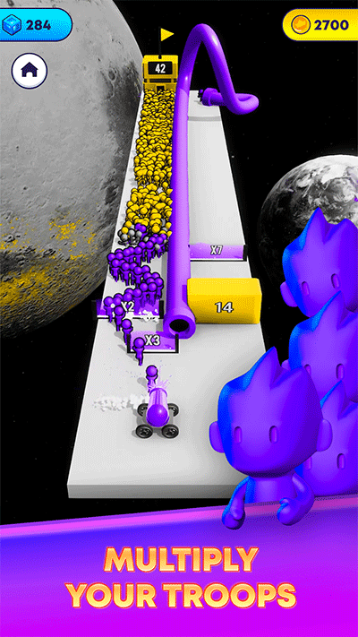 炮弹人冲冲冲游戏截图2