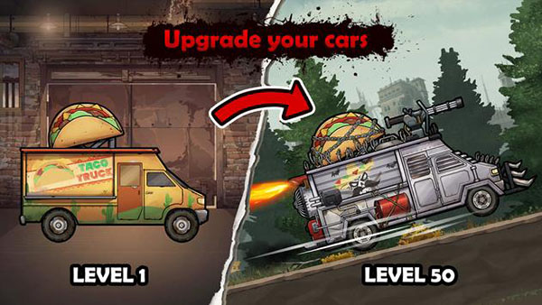 战车撞僵尸地牢官方正版截图2