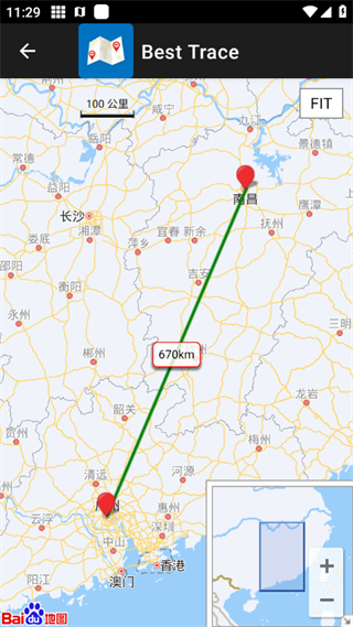 BestTrace界面展示2