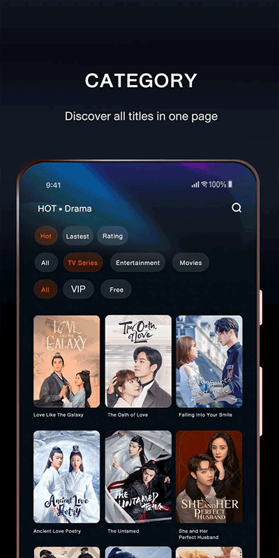 騰訊視頻泰國版(wetv)界面展示2