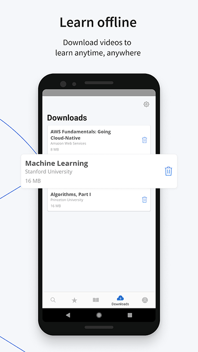 coursera app界面展示2