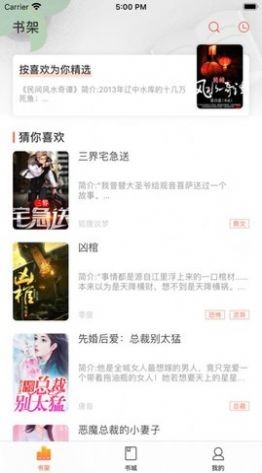情聲小說界面展示2
