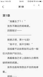 玉竹小說界面展示2