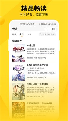 洛米小說界面展示2