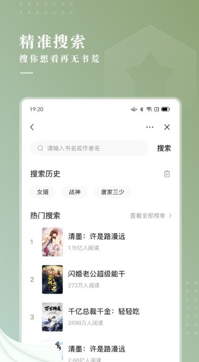冷檸小說界面展示2
