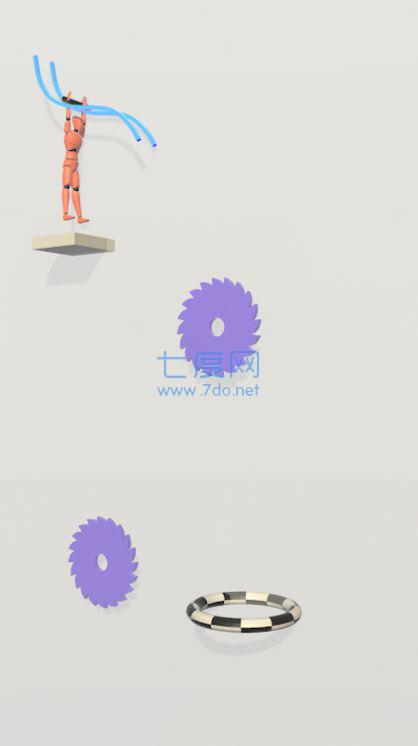 布偶猫过山车游戏(Ragdoll Coaster)截图0