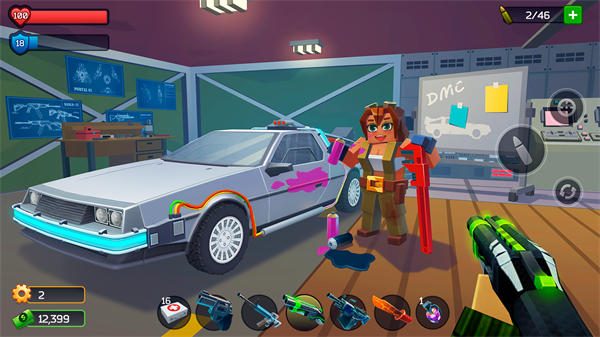 像素战斗僵尸突袭MOD菜单截图0