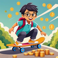 街頭滑板賽車手(Street Skate Board Racer)