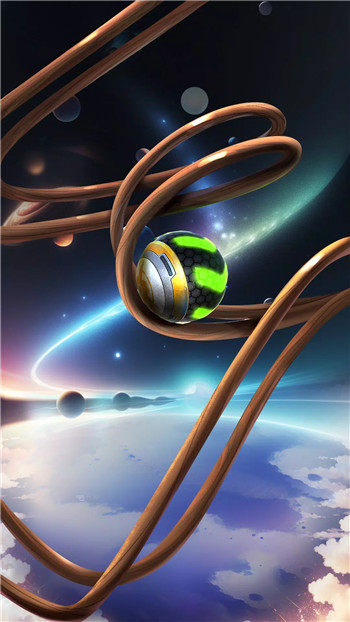 太空球競爭挑戰(Space Rolling Balls Race)界面展示2