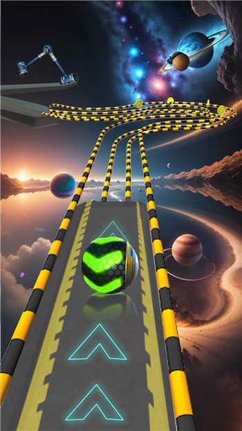 太空球競爭挑戰(Space Rolling Balls Race)界面展示2