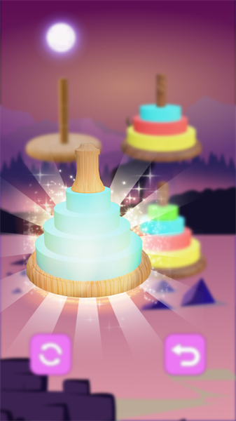 漢諾塔(Tower Puzzle)游戲界面展示2
