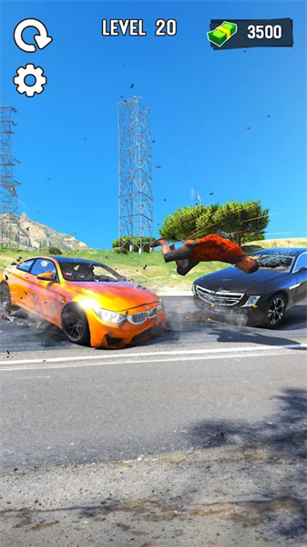 汽車模擬器(Car Crash Gamesr)游戲界面展示2